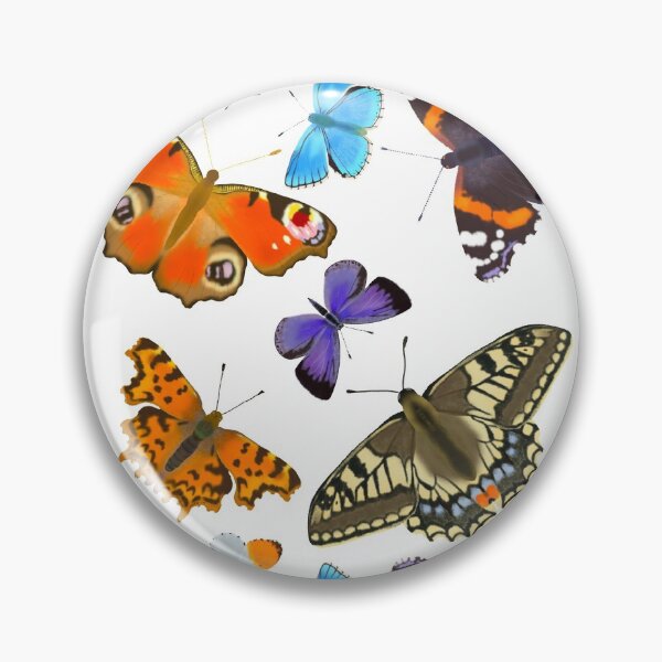 Item preview, Patterned British/European Butterflies designed and sold by KirstyNadineArt.