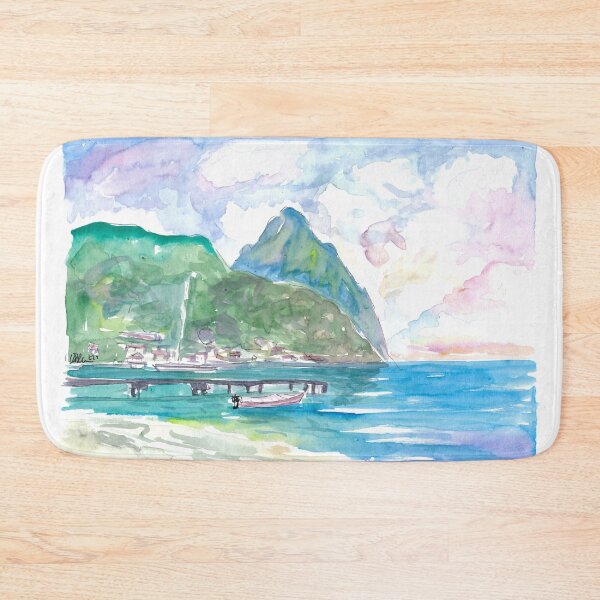 Item preview, Amazing View of Pitons In Saint Lucia designed and sold by artshop77.