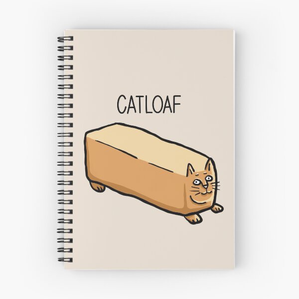 Item preview, Catloaf, Cat Bread Loaf Funny Cat Lover Digital Illustration designed and sold by AlmightyClaire.