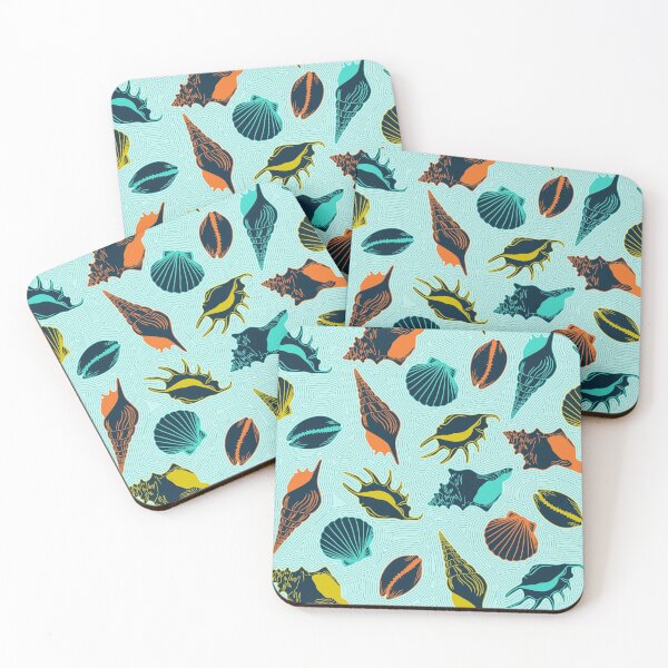 Item preview, Colorful seashells designed and sold by pakanta.