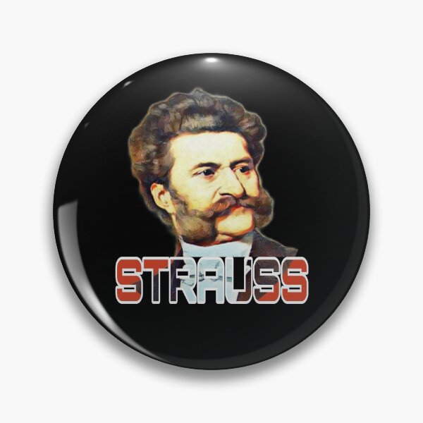 Item preview, strauss, johann strauss. austrian composer designed and sold by efenem.