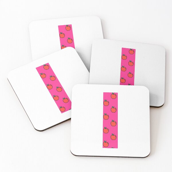 Item preview, Letter I in pink color with apple pattern designed and sold by VrajStudio.