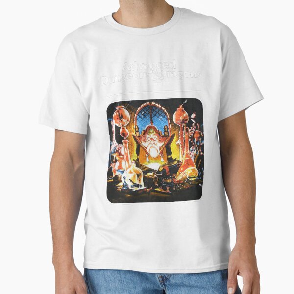 Item preview, Dungeons & Dragons Wizard artwork designed and sold by DorksnDinguses.
