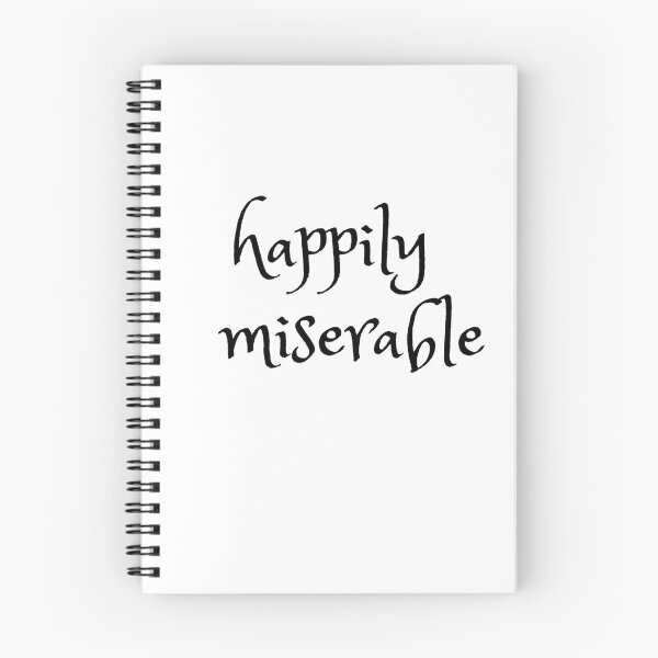 Item preview, Happily Miserable Julian designed and sold by ToufikTech.