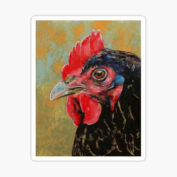 Rooster Sticker
