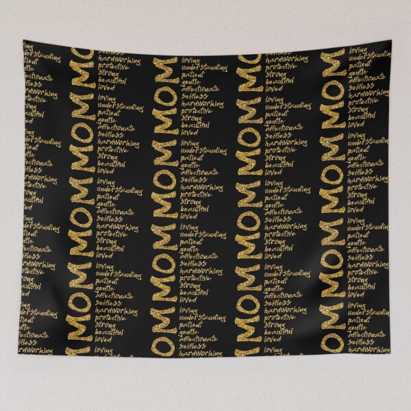 Item preview, Gold Mom Subway Art, Mom Quote,  Mom Typography Mother's Day  designed and sold by ShutterKapan.