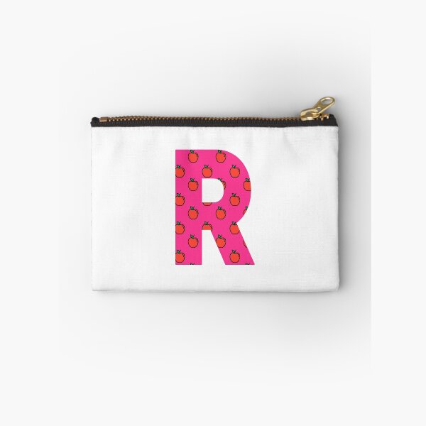 Item preview, Letter R in pink color with apple pattern designed and sold by VrajStudio.