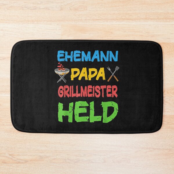 Item preview, Herren Ehemann Papa Grillmeister Held Vatertag Grillen Grill Vater designed and sold by Borhala23234.