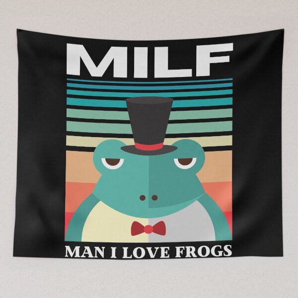 Item preview, MILF Man I Love Frogs, Man I Love Frogs, Frog Lover, Funny MILF classic designed and sold by ladylaughprints.