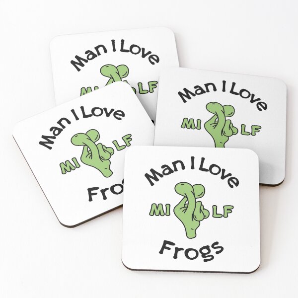 Item preview, Man I Love Frogs Cute Frogs Love Frogs Saranghae Hand designed and sold by Howpot.
