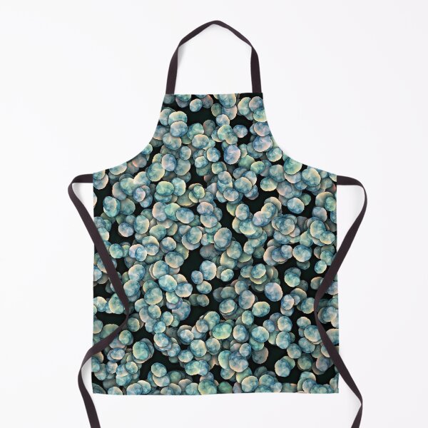 Item preview, Original blue pebbles watercolor blue pattern design designed and sold by ArtlenkaLenica.