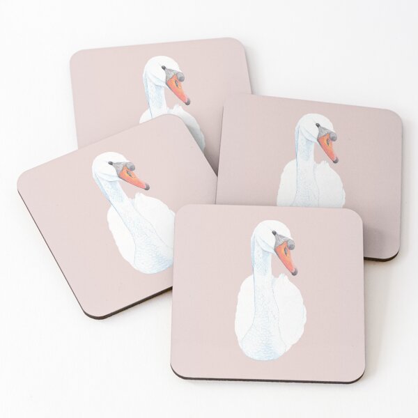 Item preview, Swan illustration by Janneke Calle Art  designed and sold by Janneke Calle.