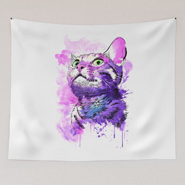 Item preview, Cat Watercolor designed and sold by zoezowie79.