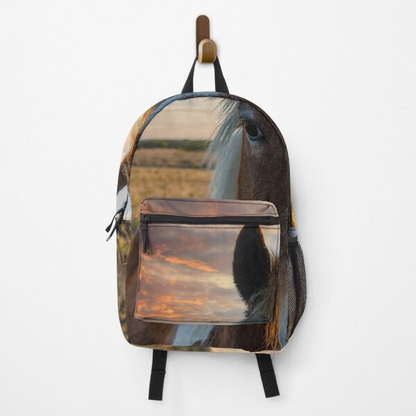 Item preview, Horse at sunset,portrait of a horse designed and sold by kathleenjean.