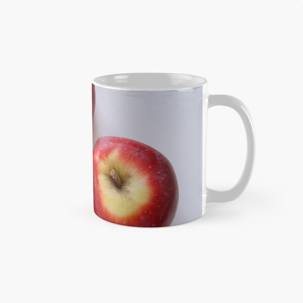 Item preview, three red apples on a white background designed and sold by Olga Kydryavskaya.