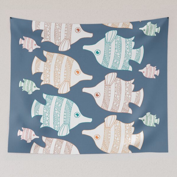 Item preview, A Fish Pattern  designed and sold by mayamay0.