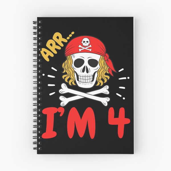 Item preview, 4th Birthday Pirate Four Years Old designed and sold by CreativeGiftShp.