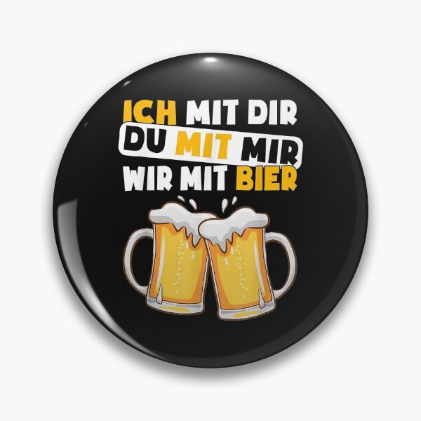 Artikelvorschau, Ich mit dir du mit mir wir mit Bier - Flirten Biersprüche entworfen und verkauft von Borhala23234.