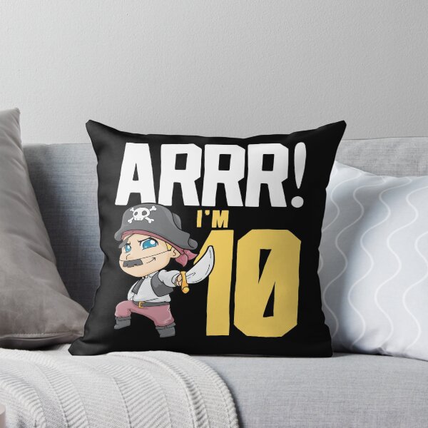 Item preview, 10th Birthday Pirate Ten Years Old designed and sold by CreativeGiftShp.