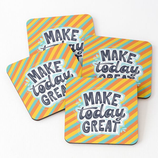 Item preview, Make today Great motivational design designed and sold by Merry Jamshaid.
