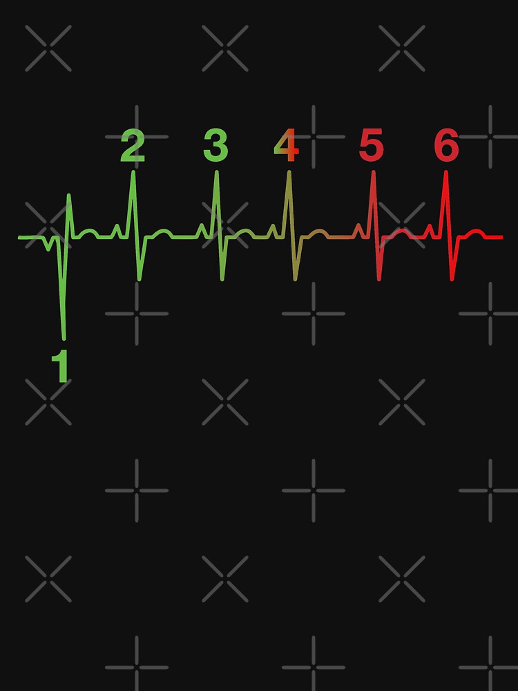 Motorcycle Heartbeat Gear Shift RPM EKG | Pullover Hoodie