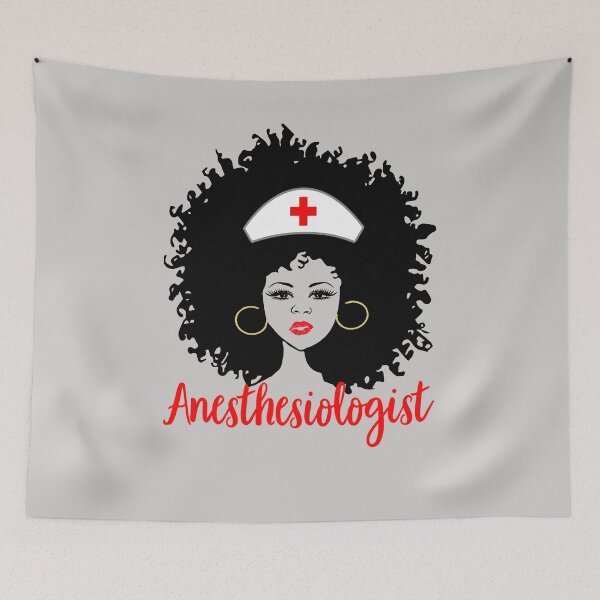 Item preview, Anesthesia Nurse Phenomenal Black Nurse Nursing Student designed and sold by GINIART.