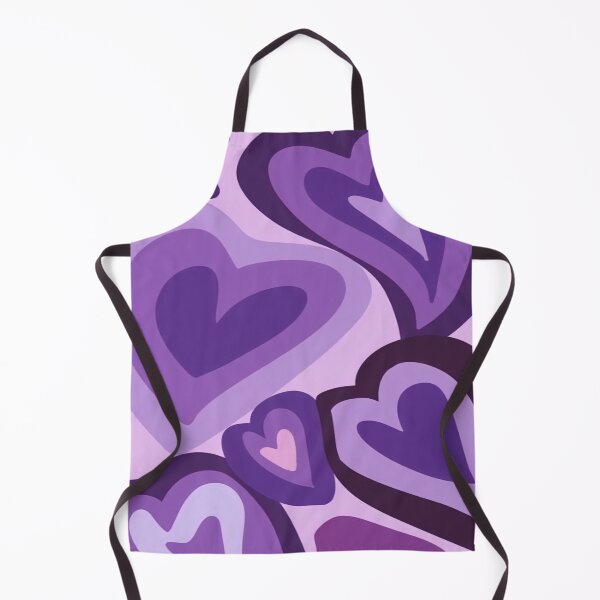 Item preview, y2k sage purple heart trance print designed and sold by stickersbyro ☆.