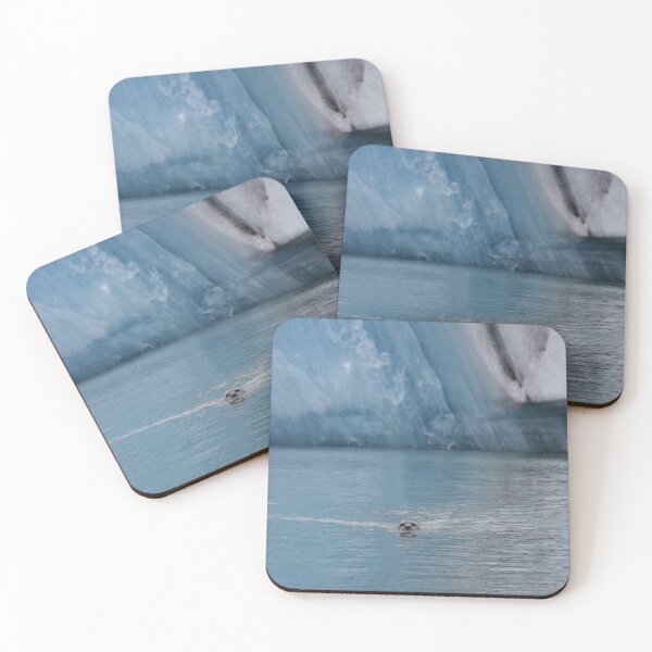 Item preview, A seal swimming in Jökulsárlón II designed and sold by elisainiceland.