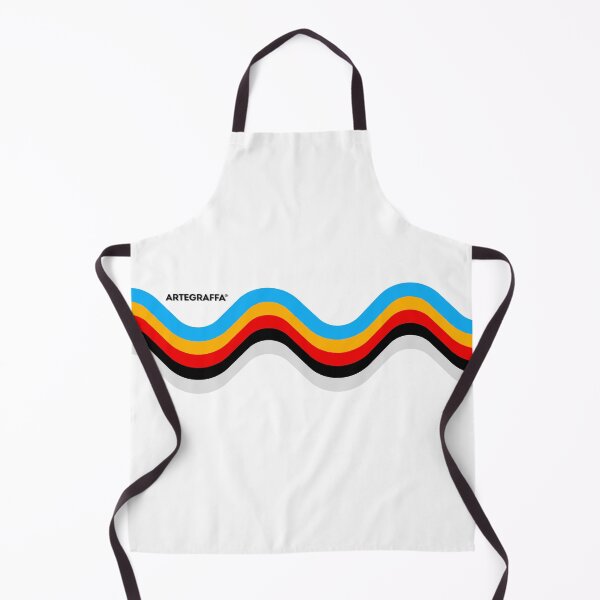 Aperçu de l'œuvre motif de lignes arc-en-ciel simple créée et vendue par ArteGraffa.