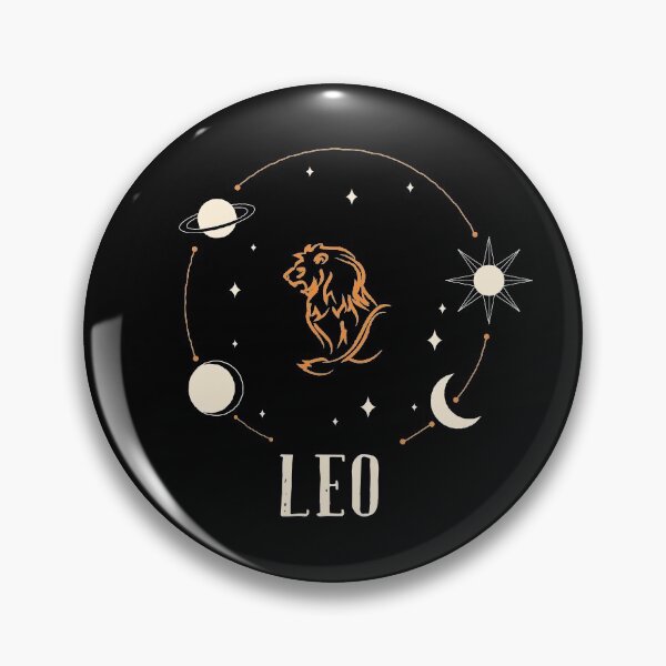 Item preview, Leo Zodiac sign, Galaxy Celestial Stars And Moons  designed and sold by AstroShop1.
