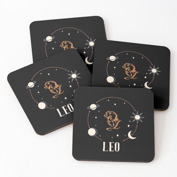 Item preview, Leo Zodiac sign, Galaxy Celestial Stars And Moons  designed and sold by AstroShop1.