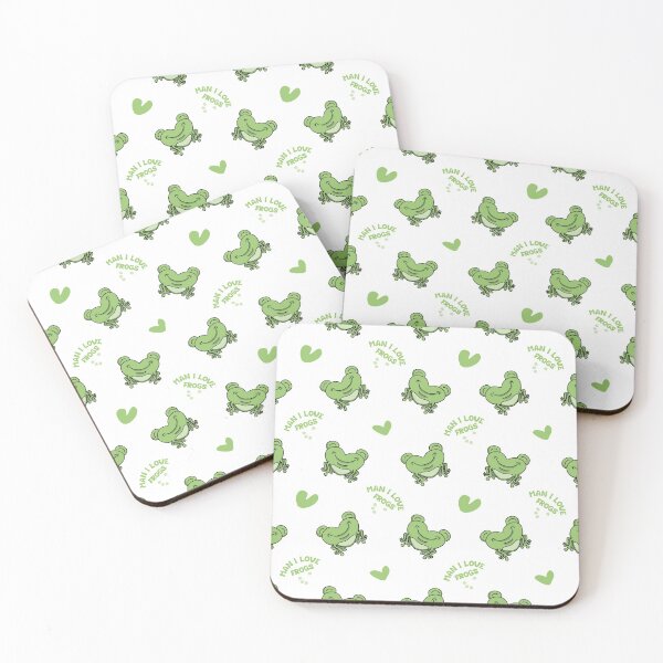 Item preview, Man I love Frogs Cute Frogs Love Frogs Pattern designed and sold by Howpot.