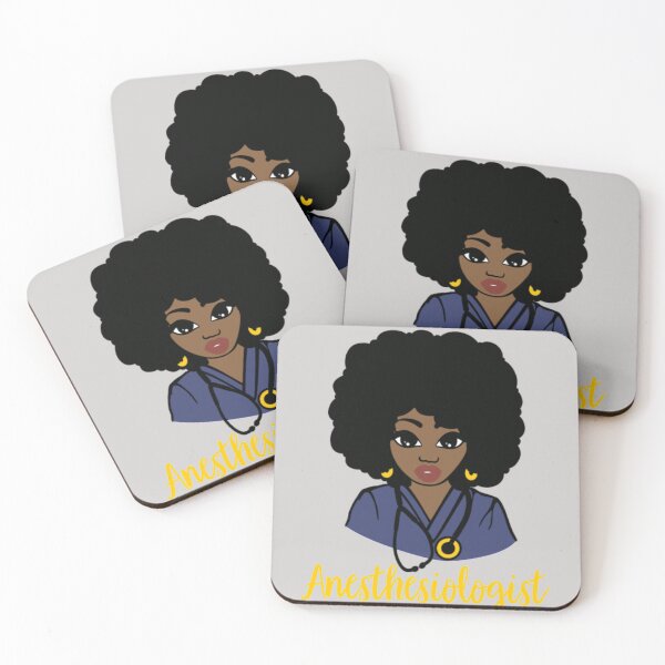 Item preview, Anesthesia Nurse Phenomenal Black Nurse Nursing Student designed and sold by GINIART.