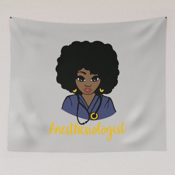 Item preview, Anesthesia Nurse Phenomenal Black Nurse Nursing Student designed and sold by GINIART.