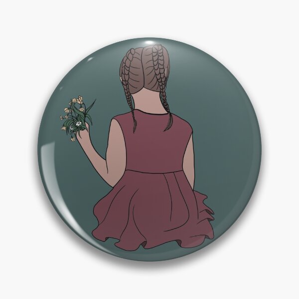 Item preview, Flower Girl - Plum Red Print designed and sold by AttitudeSisters.