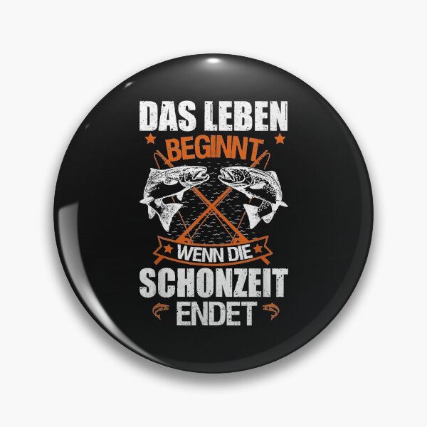Item preview, Lustiger Angeln Spruch Die Schonzeit Endet Angler Geschenk designed and sold by Borhala23234.