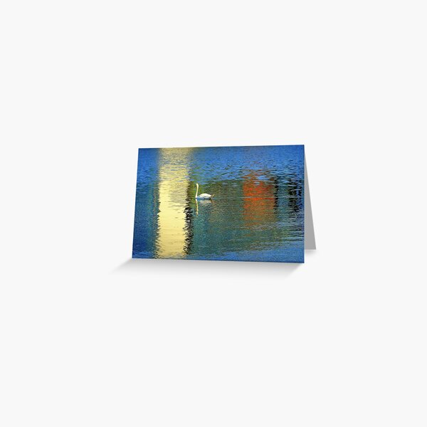 Ship Canal glider Greeting Card
