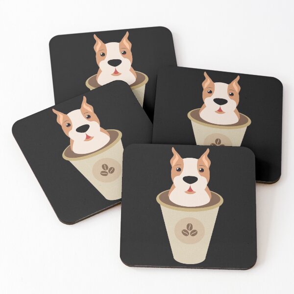 Item preview, dog ​​is soaking in coffee cup designed and sold by Amet Hermawan.