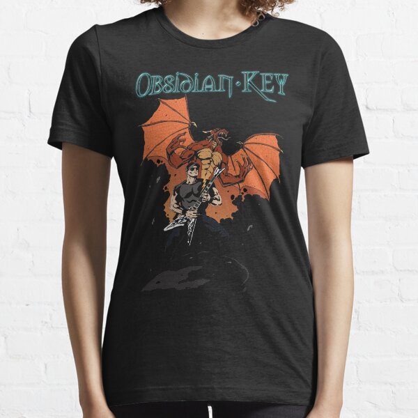 Obsidian Key - Sly Dragon and Sonic V - Progressive Rock Metal - Hand drawn Essential T-Shirt