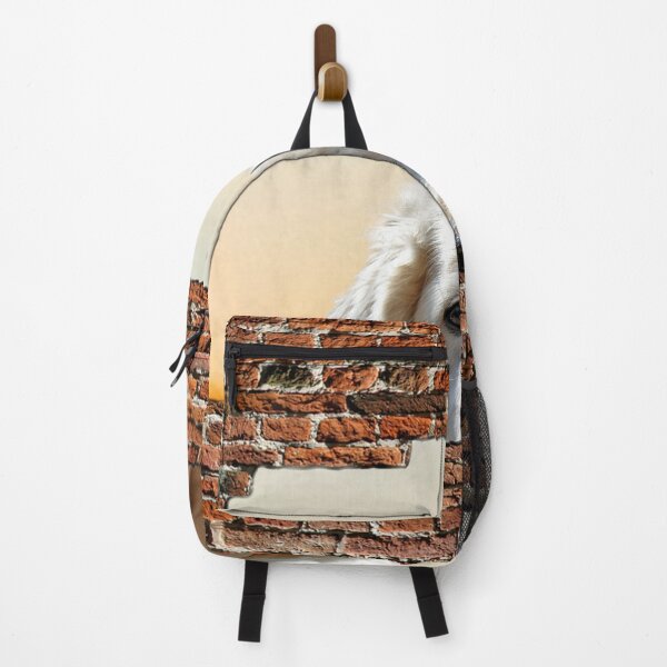 Item preview, Dog peaking in a hole on a wall designed and sold by Artsy Boulevard.