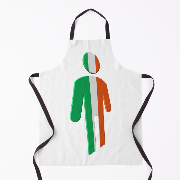 Item preview, Ireland Flag Figure 3D On White designed and sold by Boakes-Digital.