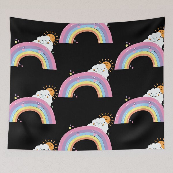 Item preview, kawaii sunshine and rainbow  designed and sold by Fortified.