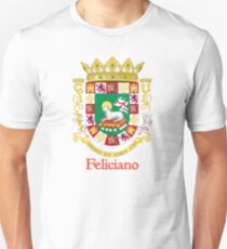Feliciano Shield of Puerto Rico Unisex T-Shirt