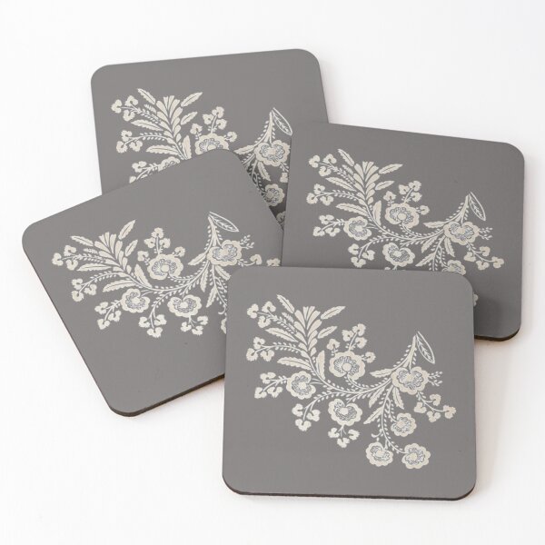 Item preview, Flower lace on dark gray designed and sold by Ninaeva.