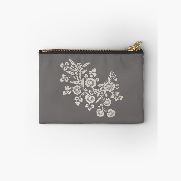 Item preview, Flower lace on dark gray designed and sold by Ninaeva.