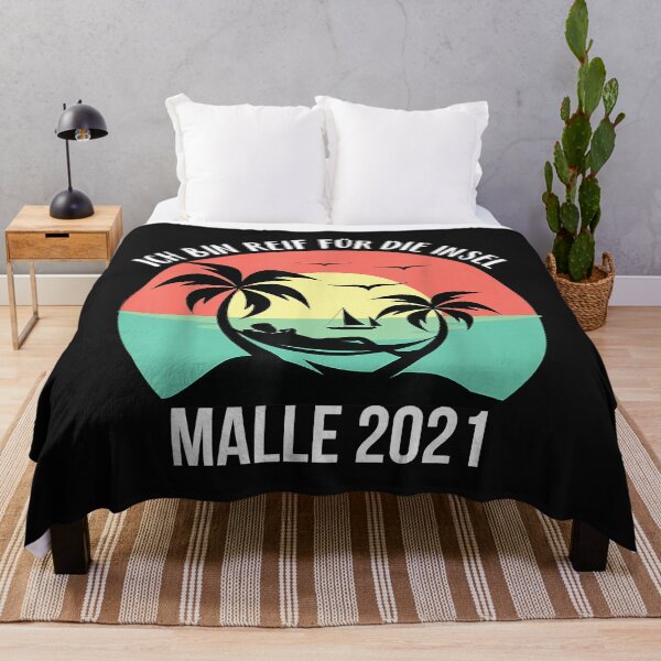Item preview, Mallorca Fan Merch - Ich bin reif für die Insel - Malle 2021 designed and sold by Borhala23234.