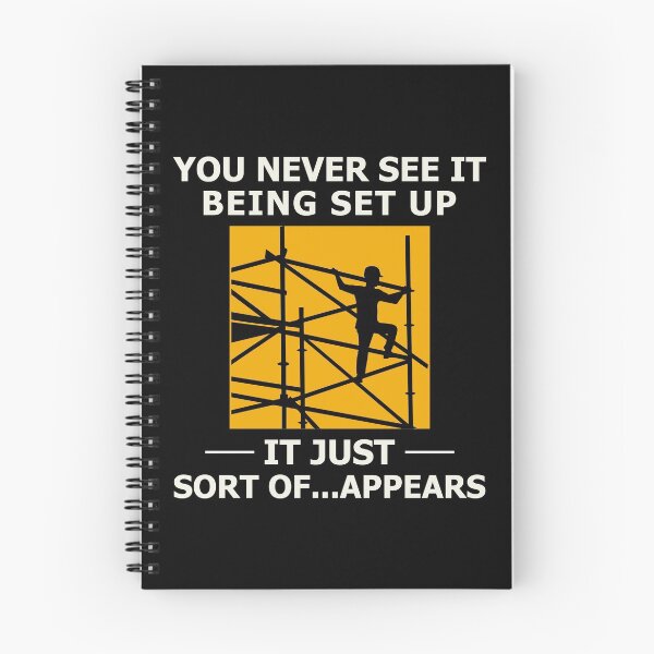 Item preview, Scaffolder Scaffold Builder Scaffolding Platform Worker Funny Sayings designed and sold by CuteDesigns1.