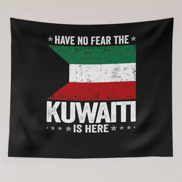 Item preview, Have No Fear The Kuwaiti Is Here  Kuwait Flag Design designed and sold by JJDzignsShop.