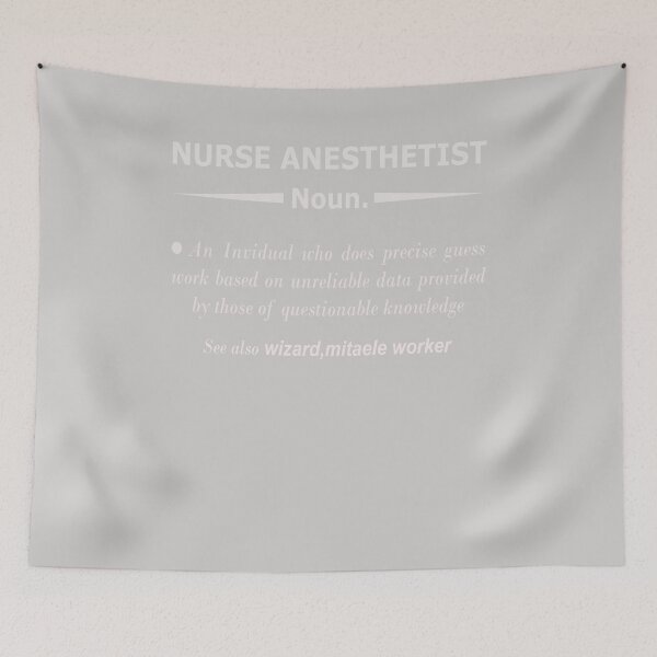 Item preview, Professional Nurse anesthetist Definition quotes designed and sold by GINIART.