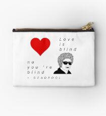 Deadpool - Love is ... - FanShirt Studio Pouch